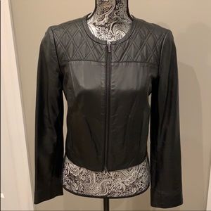 Miss Wu Black Leather Jacket